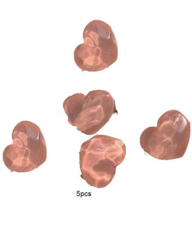 vreplrse 5 Pieces Pink Hair Clips Flower Women Girls Sweet Hairpins Styling Accessories Head Decoration Pin for DIY Crafts Heart - Buy Online on SooperMarket.com
