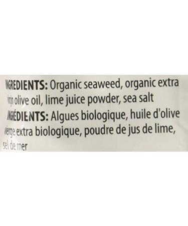 SeaSnax Organic Roasted Seaweed Snack Lime 0.36 oz (Pack of 12) - Healthy & Delicious - Buy Online on SooperMarket.com