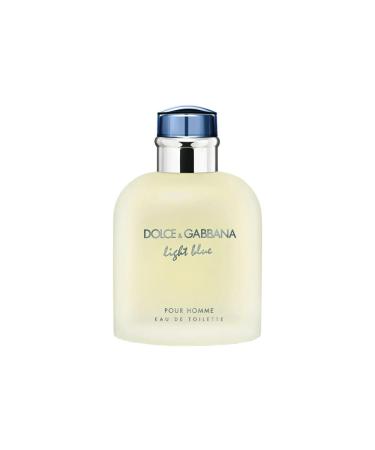 Dolce & Gabbana Light Blue Pour Homme Eau De Toilette Spray Fragrance For Men 4.2 Fl Oz (Pack of 1)