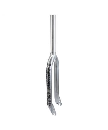 SE BIKES BMX Landing Gear Chrome Chromoly Replacement Fork Cr-Mo Steerer Tube Thread Threadless Caliper Brake Mount (26in Tire, 1-1/8in Threadless)