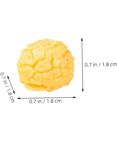 KICHOUSE 10pcs Corn Kernel Model Home Decor Restaurant Display Prop Diy Popcorn Accessory Simulation Popcorn Models Imitation Popcorn Decoration Popcorn Prop Phone Case Child Earrings Pvc - Buy Online on SooperMarket.com
