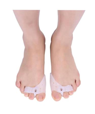 Allesoky Gel Toe Separator Bunion Corrector 2 Pairs - Orthopedic Foot Pain Relief & Toe Alignment - Day & Night Use - Men and Women - Buy Online on SooperMarket.com