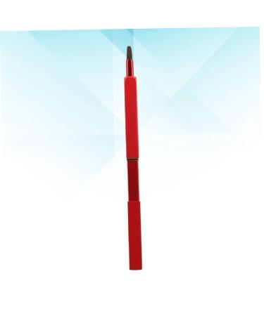 NOLITOY Retractable Lip Brush Applicator - Portable Makeup Brush for Lipstick Travel-Friendly in Earth Tones & Red - 9.3cm - Buy Online on SooperMarket.com