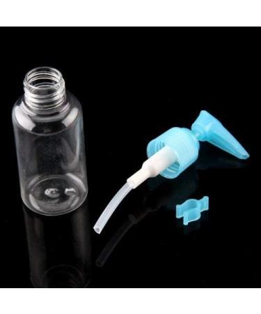 1 Empty Cosmetic Clear Soap Shampoo 75ml Lotion Dispenser Pump Bottle Travel Random Color - Buy Online on SooperMarket.com