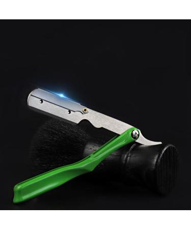 Manual Razor Holder & Beard Shaver Blades - Convenient Barber Supplies for Home Shaving - Buy Online on SooperMarket.com