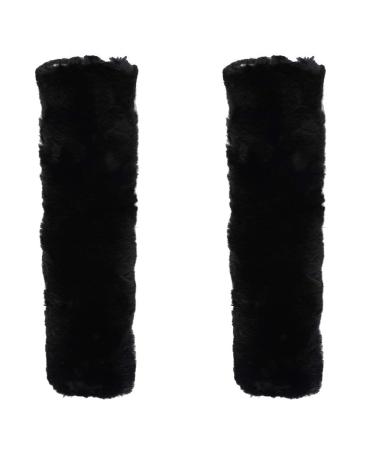 Rhinegold Luxe Noseband Cover Black One Size