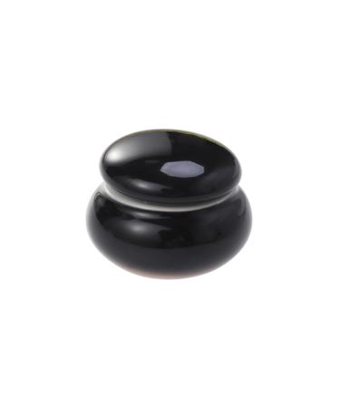 HAPINARY Foundation Jar Balm Jars with Lids Small Containers Mini Jar Vintage Tea Jar Biscuit Jar Lotion Jar Terrariums Kitchen Canisters Cream Storage Tank Cosmetic Sealed Jar Travel medium Black