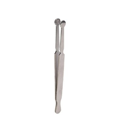 Stainless Steel Pearl Ball Tweezers - 117mm Holder for Piercing & Food Quality Gear | Perfect for 3-5mm Ornaments - Buy Online on SooperMarket.com