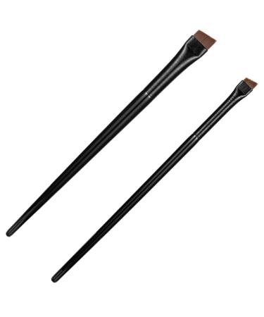 3 Sets of Premium Makeup Brushes - Angled Eyeliner & Ultra Fine Slanted Eyebrow Brushes for Precision Application - International Shipping Available - Buy Online on SooperMarket.com