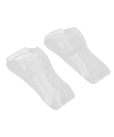 1 Pair Barber Shoes Cover - Hairdressing Haircut Shoe Cover Protector with Transparent Design for Hair Stylist