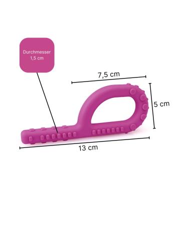 ARK Grabber Standard for Kids - Textured & Smooth - Enhances Jaw Skills Chewing & Teething for Autism - Includes Care Instructions - Buy Online on SooperMarket.com