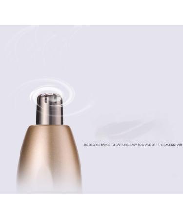 Electric Eyebrow & Nose Hair Trimmer - Portable Ear & Nose Clipper with 3D Arc Cutter Head for Travel | Easy Cleansing - Buy Online on SooperMarket.com