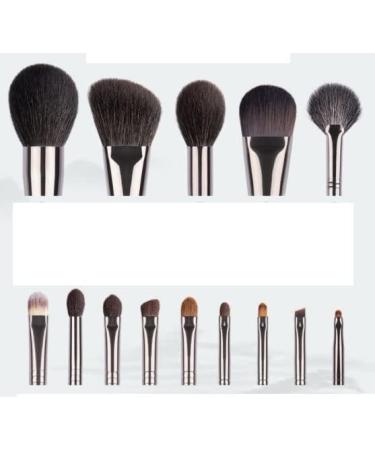 DFHBFG Makeup Brush Set - 14 Wooden Handle Beauty Tools | Complete Makeup Brush Collection - Buy Online on SooperMarket.com