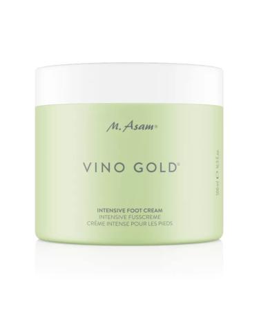 M Asam Vino Gold Intensive Foot Cream (500 ml)-refreshing & for the regeneration of rougher feet improvement in blood circulation with horse chestnut extract intensive moisture donation vegan foot care