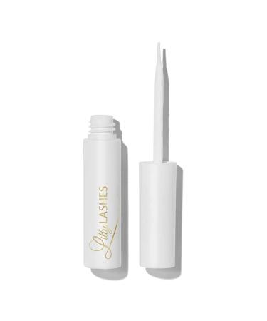 Lilly Lashes Clear Eyelash Glue, Brush On Lash Glue for False Eyelashes, Eyelash Extension Glue for Fake Eyelashes and Natural, Wispy Lashes, Clear Glue Lash Brush, Latex Free Lash Supplies