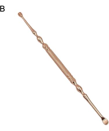 Worparsen Ear Cleanser Spoon Long Handle Versatile Earpick Sticks Ear Wax Cleaner Removal Tool B - Buy Online on SooperMarket.com