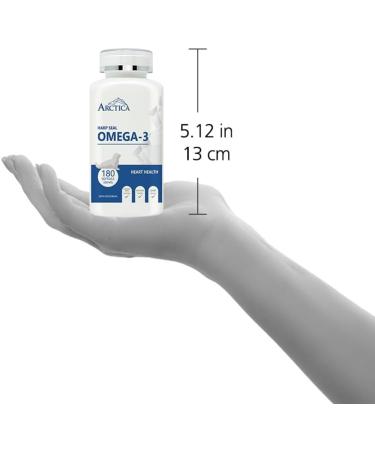 Arctica Harp Seal Oil Omega-3 Capsule Heart Health 500 mg 180 softgels - Buy Online on SooperMarket.com