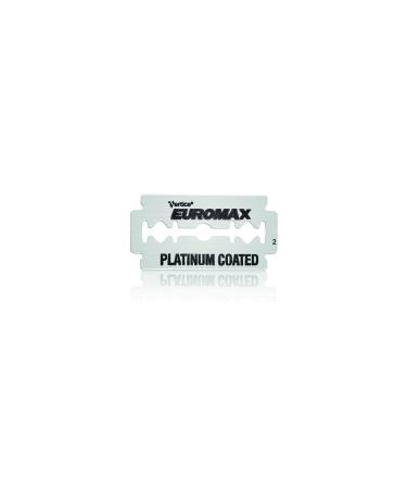 EUROMAX Replacement Blades for Beard Stainless Steel | 100 Pieces Premium Quality