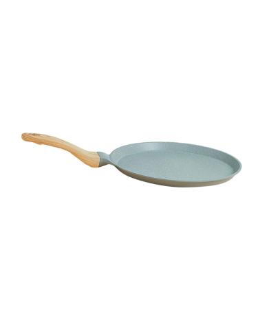 ABOOFAN 1 Pc Non Stick Pan Camping Pancake Making Pan Korean Grill Pan Eggs in Skillet Steak Making Pan Breakfast Baking Pan Egg Omelette Pan Mini Egg Pan Wood Simple South Korea