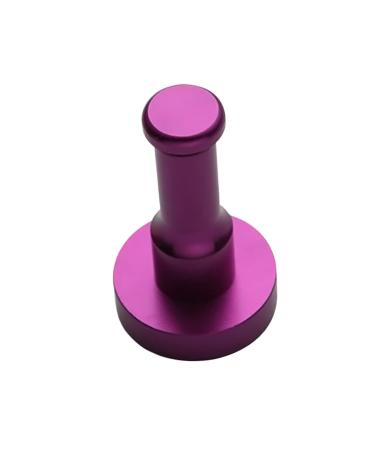 OFFSCH Hat Wall Hanger Black Robe Towel Hook Metal Clothes Rack Coat Hooks Wall Hanging Bath Towel Bracket medium Purple