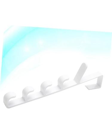 Cabilock 4 Pcs Towel Hooks Hanging Rack Multifunction Door Hanger 2pcsx2pcs Whitex2pcs - Buy Online on SooperMarket.com