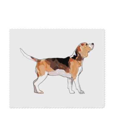 2 x Microfiber Cleaning Cloths "Beagle Dog" (LC00025072)