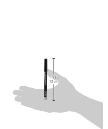 NYX Silver Slim Eye Pencil - Long-Lasting Professional Makeup | 1 Count - Buy Online on SooperMarket.com