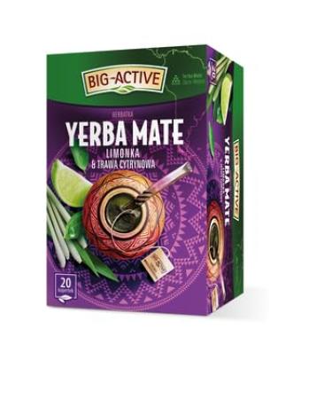 YERBA MATE LIMONKA Herbata Owocowa Naturalna Polska Herbapol