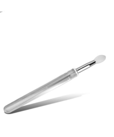 Silicone Lip Brush Exfoliating Lip Brush Tool Double Sided Mini Lipstick Applicator Brushes for Lipstick Lip Glaze Lip Mask Eye Shadow