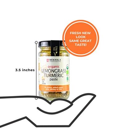 Mekhala Organic Gluten Free Curry Paste Value 3-Pack - Lemongrass Turmeric (3x3.5oz) - Buy Online on SooperMarket.com