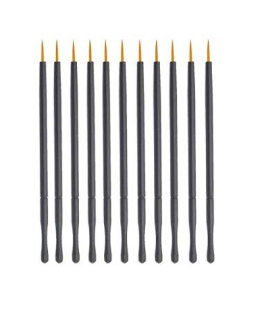 WOIWO 50Pcs Makeup Brush Disposable Eyeliner Wand Applicator Cosmetics Eyeliner Brush