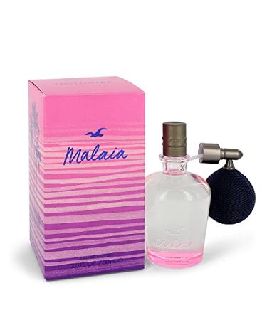 2 oz Eau De Parfum Spray Hollister Malaia Perfume By Hollister Eau De Parfum Spray (New Packaging) Perfume for Women Elegant fragrance Malaia 2 Fl Oz (Pack of 1)