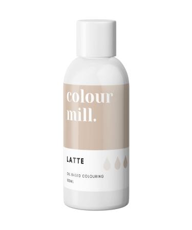 Colour Mill Oil Based Food Colouring 20ml Colours all Icings Chocolate Dough and more (Latte)
