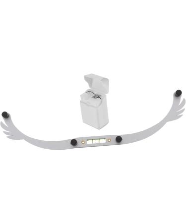 Beavorty 5pcs white white outfit eyebrow shaping kit eyebrow mapping tool eyebrow line aluminum alloy - Buy Online on SooperMarket.com