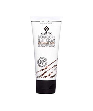 Alaffia Coconut Reishi Nourishing Night Crème, Purely Coconut 3 FZ