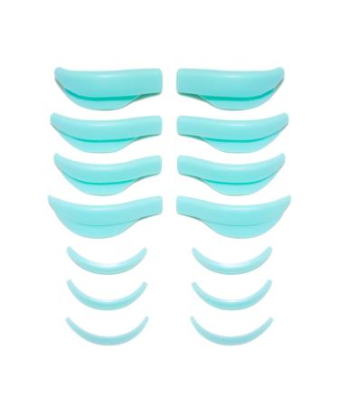 Aflytep Silicone Pad Eye Lash Perm Pads 3D Lashes Curler Applicator Tools New Blue