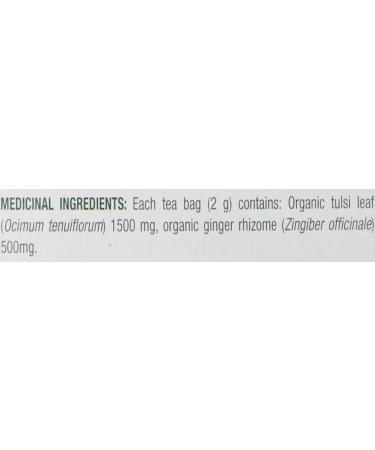 Traditional Medicinals - Organic Tulsi with Ginger Herbal Tea (Pack of 6) - Adaptogen That Helps Increase Energy and Stress Response - 96 Tea Bags Total Tea Tulsi with Ginger 16 Count (Pack of 6) - Buy Online on SooperMarket.com