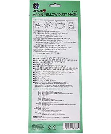 [Pack of 50] KF94 Korean Masks | KFDA Certified | 94% 2.5pm Particle Protection | Individually Sealed Masks (50 Count - Buy Online on SooperMarket.com