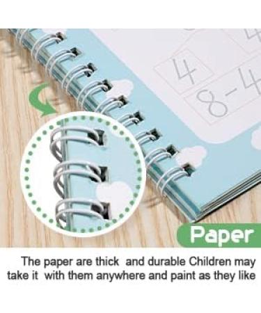 Magic Ink CopyBooks for Kids - Reusable Handwriting Workbooks | 13-Piece Set for Preschools - Improve Writing Skills - Buy Online on SooperMarket.com