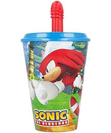 Buy ILS I LOVE SHOPPING Sonic Sports Cup 430ml with Straw - Durable Plastic Drinkware for Kids | International Shipping - Buy Online on SooperMarket.com