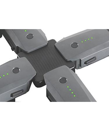 DJI Mavic Pro Battery Charging Station | Charge Up to 4 Batteries | Black Charging Hub for Drones - Buy Online on SooperMarket.com