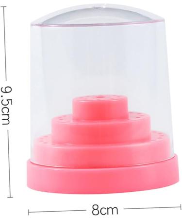 POPETPOP 1pc 48 Nails Drill Bits Nail Drill Bit Organizer Nail Bit Organizer Nail Bit Holder Container Nail Grinding Head Storage Display Holder Stand Nail Drill Bit Holder Written Manicure Size 1 Pink - Buy Online on SooperMarket.com