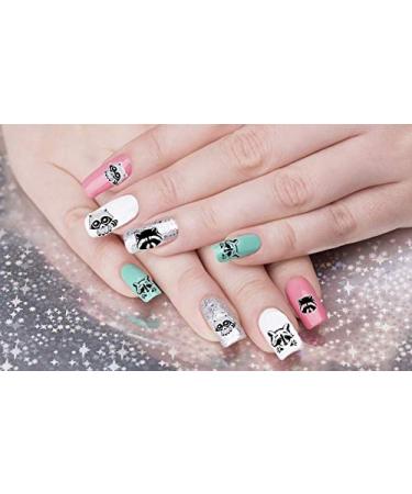 Raccoon Nail Art Decals - Unique Raccoon Collection for Nail Design - Buy Online on SooperMarket.com