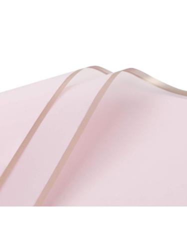 BBJ WRAPS Waterproof Floral Wrapping Paper Sheets Fresh Flowers Bouquet Gift Packaging Korean Florist Supplies 20 Sheets (Pink)