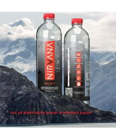 Nirvana Select Premium Natural Spring Water with Electrolytes - 0.5L Bottle (12 Pack) - Buy Online on SooperMarket.com