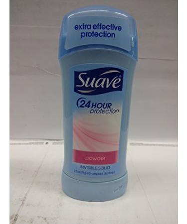 Suave Invis Sld Baby Size 2.6z Suave Powder Invisible Solid Deodorant 2.6oz