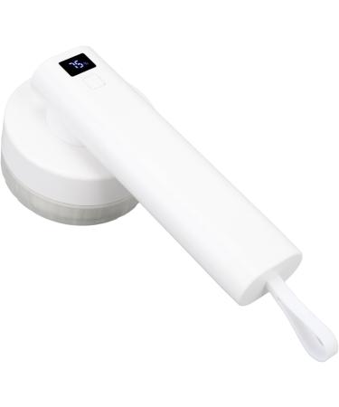 Buy USB Rechargeable Lint Remover | Portable Fabric Trimmer for Clothes Blankets & Sofas - 2 Speed Settings & LED Screen - Buy Online on SooperMarket.com