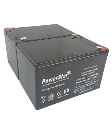 PowerStar Batteries for Pride Mobility Go Go Scooter / 12v 15ah