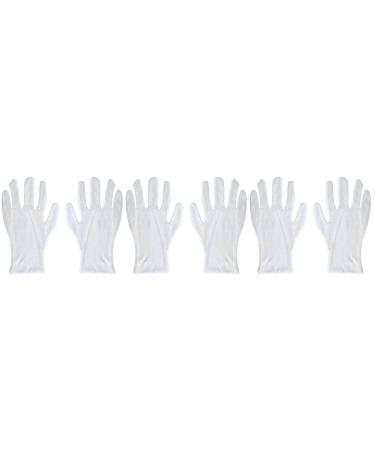 Healeved 18 Pairs White Work Gloves Cotton Gloves Cotton Work Gloves Factory Gloves Lengthen White Gloves