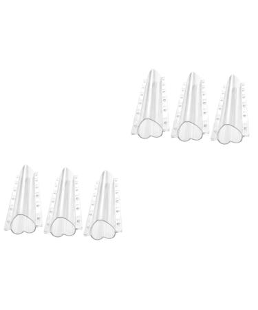 Toddmomy Tools 6 Pcs Vegetable Shaping Mold Cucumbers Fruit Oven Cucumber Shape Molds Garden Tool Pentagram Shaper Toaster Oven
